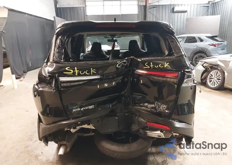 2025 Infiniti Qx60 Luxe Awd z USA, uszkodzony, nr VIN 5N1AL1FS8SC347471